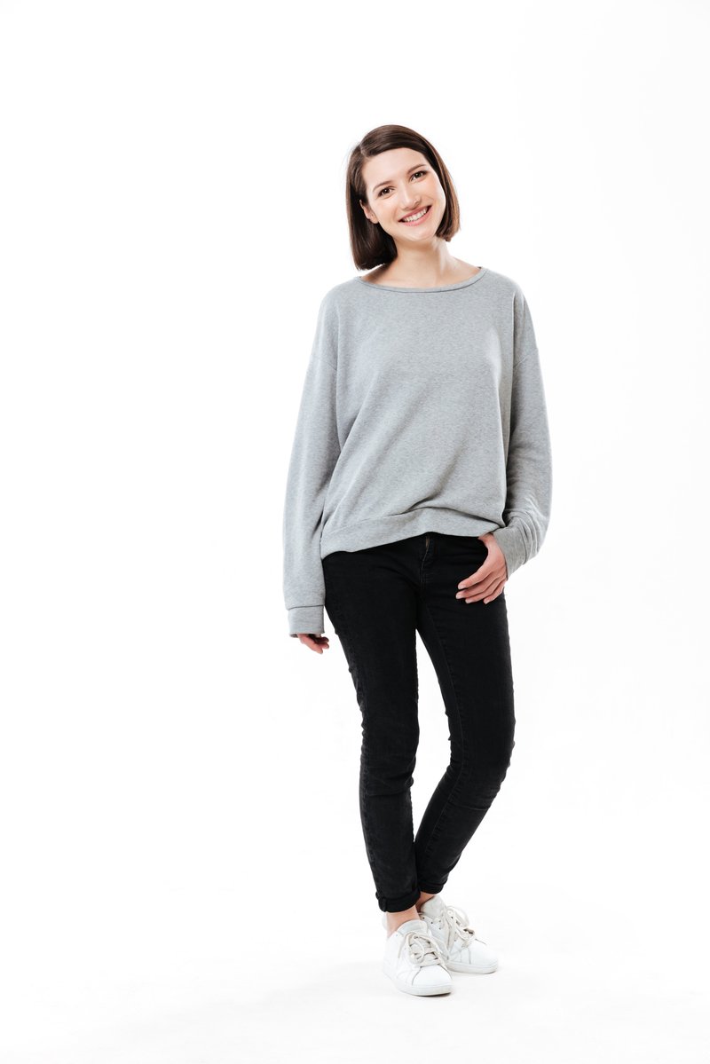 Original customer photo before AI virtual try-on